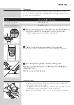 Предварительный просмотр 7 страницы Philips BG1024 Manual