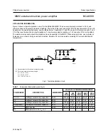 Предварительный просмотр 5 страницы Philips BGA6589 Datasheet