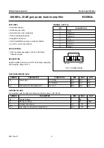 Preview for 2 page of Philips BGD904L Datasheet