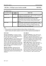 Preview for 9 page of Philips BGD904L Datasheet