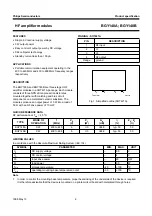 Preview for 2 page of Philips BGY148A Datasheet