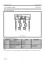 Предварительный просмотр 4 страницы Philips BGY1916 Datasheet