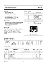 Preview for 2 page of Philips BGY280 Datasheet