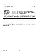 Preview for 5 page of Philips BGY580 Datasheet