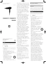 Philips BHD176/10 User Manual preview