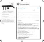 Preview for 2 page of Philips BHS736 User Manual