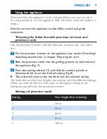 Preview for 10 page of Philips Bikini Perfect HP6379 User Manual