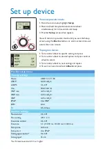 Preview for 2 page of Philips BiPAP AVAPS Quick Start Manual