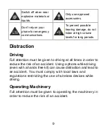 Preview for 9 page of Philips Blade A430 User Manual