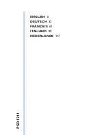 Preview for 5 page of Philips BlueControl PSD1211 User Manual