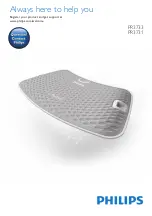 Philips BlueTouch PR3731 Manual предпросмотр