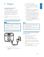 Предварительный просмотр 9 страницы Philips BM5 User Manual