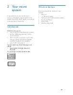 Preview for 5 page of Philips BM50 User Manual