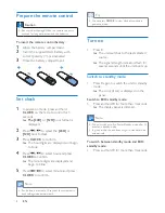 Preview for 10 page of Philips BM50 User Manual