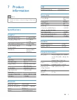 Preview for 21 page of Philips BM50 User Manual