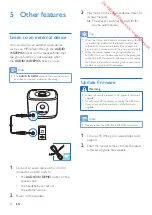 Предварительный просмотр 14 страницы Philips BM5B User Manual