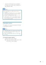 Preview for 9 page of Philips BM6 User Manual