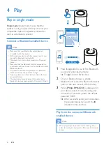 Preview for 10 page of Philips BM6 User Manual