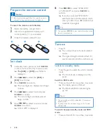 Preview for 10 page of Philips BM60 User Manual