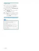 Preview for 12 page of Philips BM60 User Manual