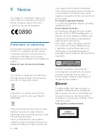 Preview for 24 page of Philips BM60 User Manual