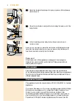 Preview for 8 page of Philips Bright Light Ener gy HF3304 User Manual