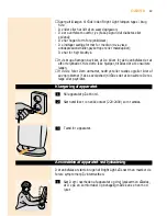 Preview for 49 page of Philips Bright Light Ener gy HF3304 User Manual