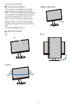 Preview for 11 page of Philips Briliance 241B7QUPBEB/00 User Manual