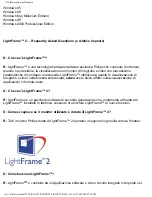 Preview for 8 page of Philips Brilliance 107P (Italian) Manuale Utente