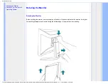 Предварительный просмотр 48 страницы Philips Brilliance 170P7EB Electronic User'S Manual