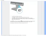 Предварительный просмотр 24 страницы Philips Brilliance 190B1CB User Manual