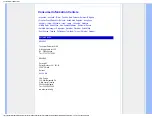 Предварительный просмотр 77 страницы Philips Brilliance 190B1CB User Manual