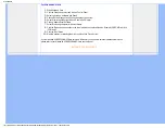 Предварительный просмотр 72 страницы Philips Brilliance 190B9CS Electronic User'S Manual