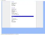 Предварительный просмотр 92 страницы Philips Brilliance 190B9CS Electronic User'S Manual