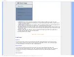 Preview for 31 page of Philips Brilliance 190BW9CB Electronic User'S Manual
