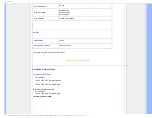 Preview for 34 page of Philips Brilliance 190BW9CB Electronic User'S Manual
