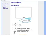 Preview for 61 page of Philips Brilliance 190BW9CB Electronic User'S Manual