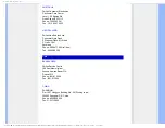 Preview for 90 page of Philips Brilliance 190BW9CB Electronic User'S Manual