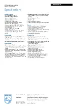 Preview for 3 page of Philips Brilliance 190BW9CB Specification Sheet