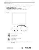 Preview for 6 page of Philips Brilliance 190P7EB/27 Service Manual