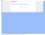 Preview for 93 page of Philips Brilliance 190S1CB User Manual