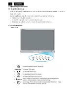 Предварительный просмотр 6 страницы Philips Brilliance 190SW9FB/27 Servise Manual