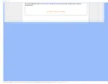 Предварительный просмотр 14 страницы Philips Brilliance 190SW9FB User Manual