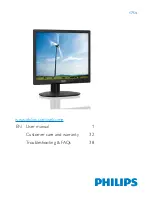 Philips Brilliance 19B4 User Manual предпросмотр