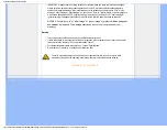 Preview for 3 page of Philips Brilliance 19S1CB Electronic User'S Manual