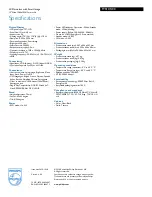 Preview for 3 page of Philips Brilliance 19S1CS Specifications