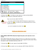 Preview for 80 page of Philips Brilliance 201B (Italian) User Manual