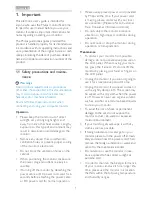 Preview for 3 page of Philips Brilliance 220C4 User Manual