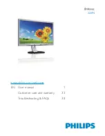 Philips Brilliance 220P4 User Manual предпросмотр