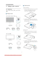 Предварительный просмотр 6 страницы Philips Brilliance 221S3 User Manual